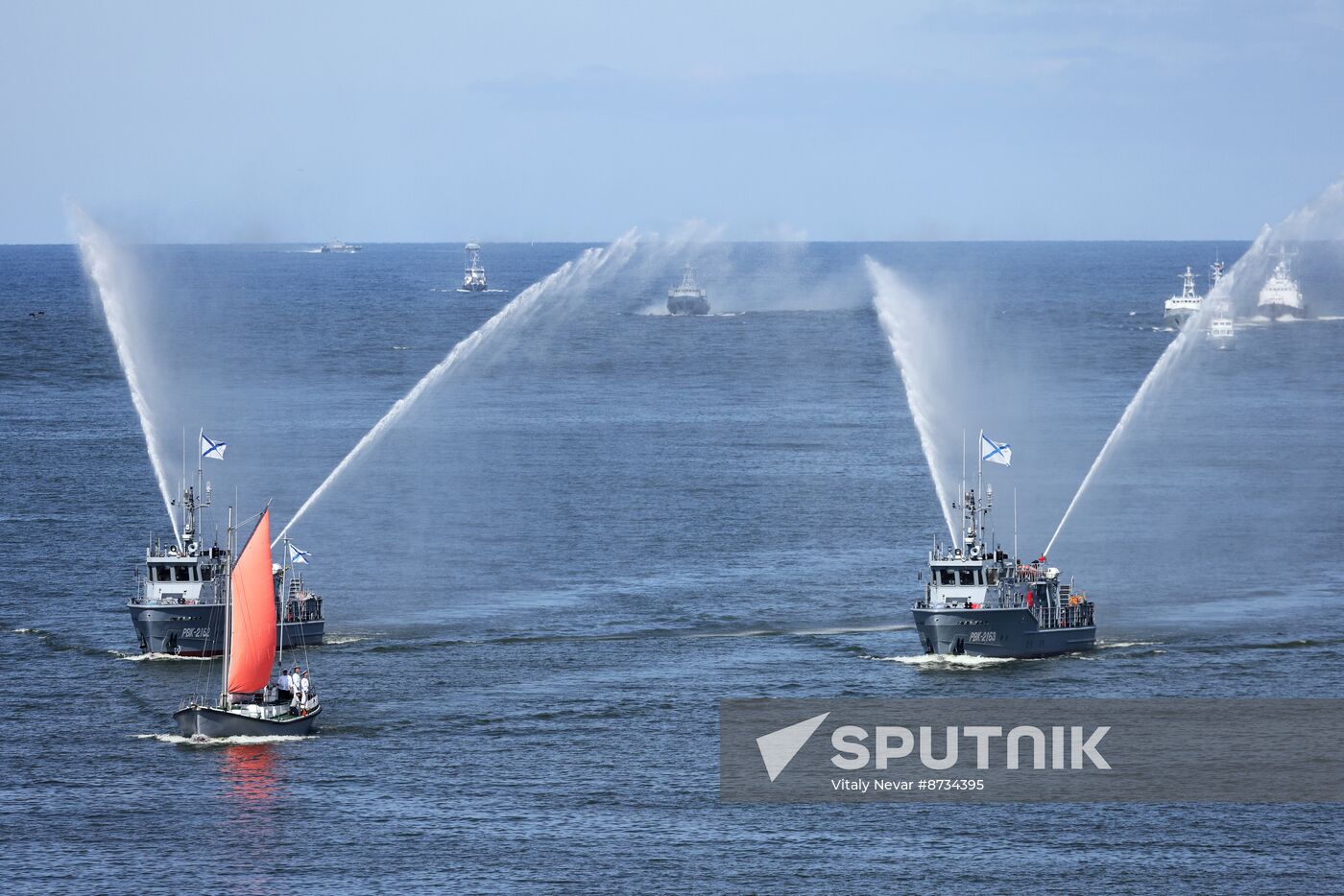 Russia Navy Day Parade Rehearsal