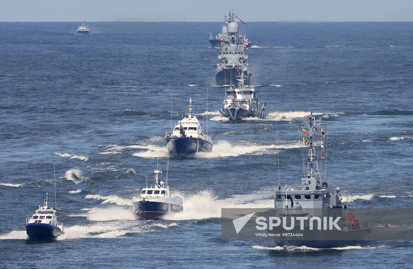 Russia Navy Day Parade Rehearsal