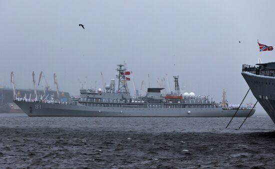 Russia China Navy