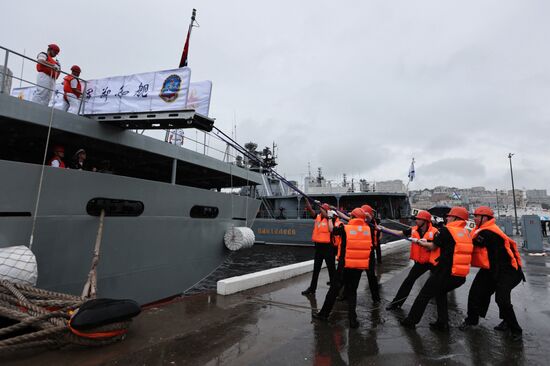 Russia China Navy