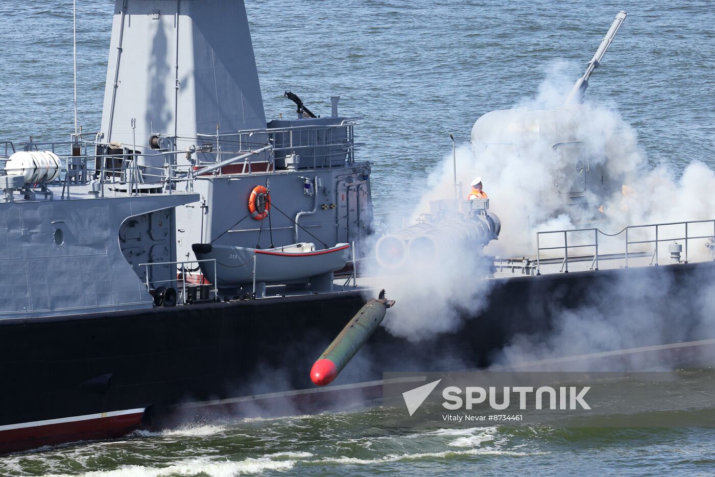 Russia Navy Day Parade Rehearsal