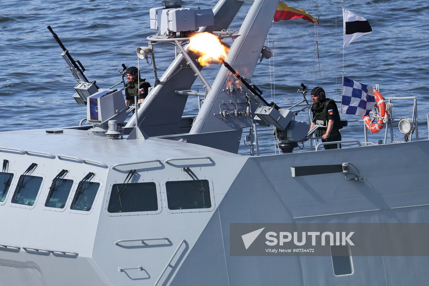 Russia Navy Day Parade Rehearsal