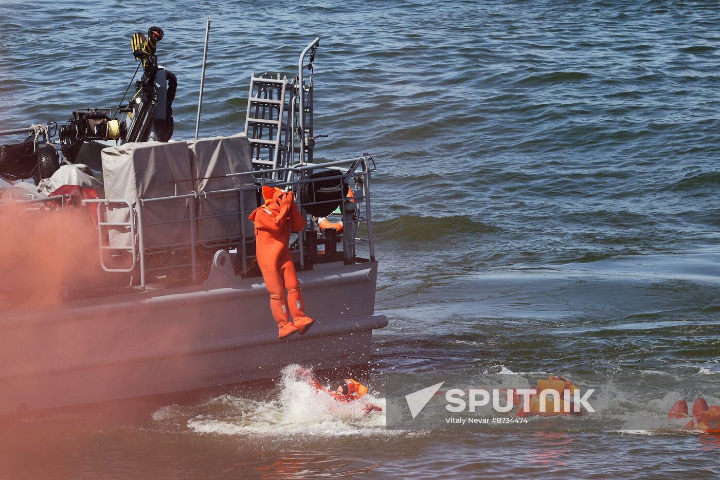 Russia Navy Day Parade Rehearsal