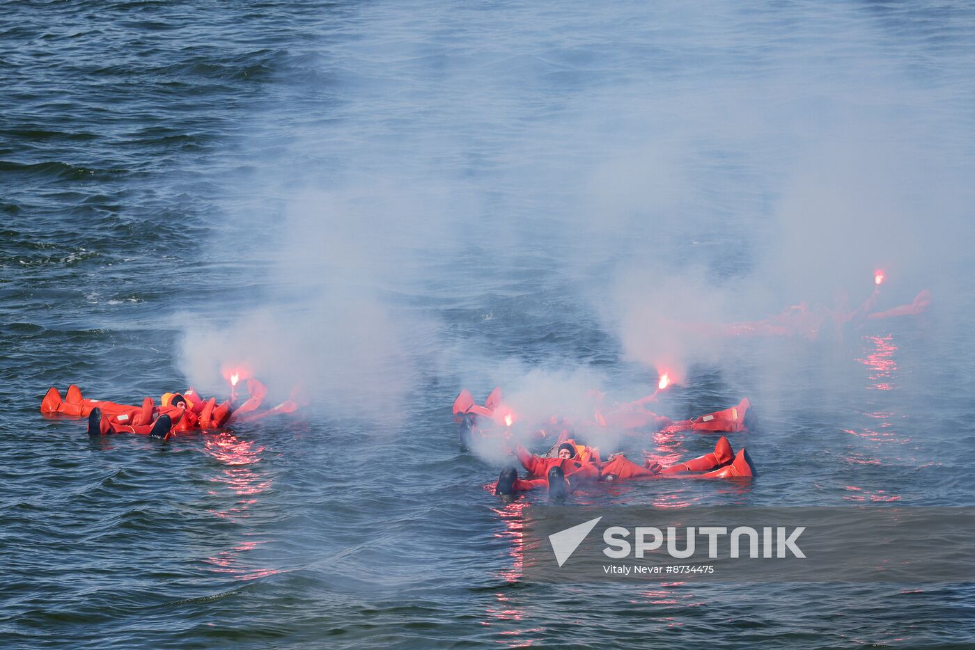 Russia Navy Day Parade Rehearsal