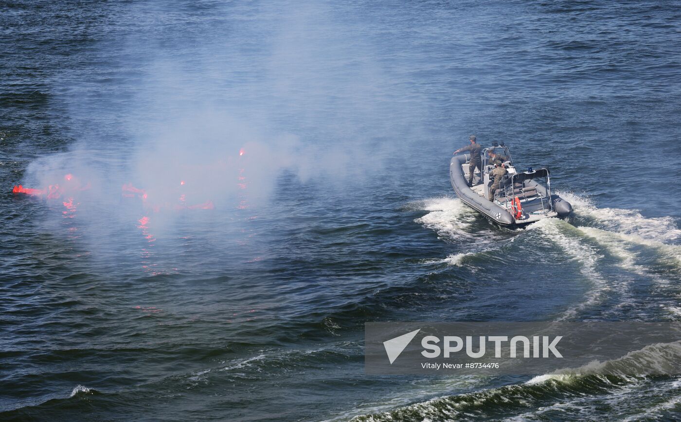 Russia Navy Day Parade Rehearsal