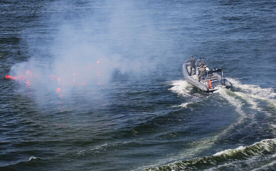 Russia Navy Day Parade Rehearsal