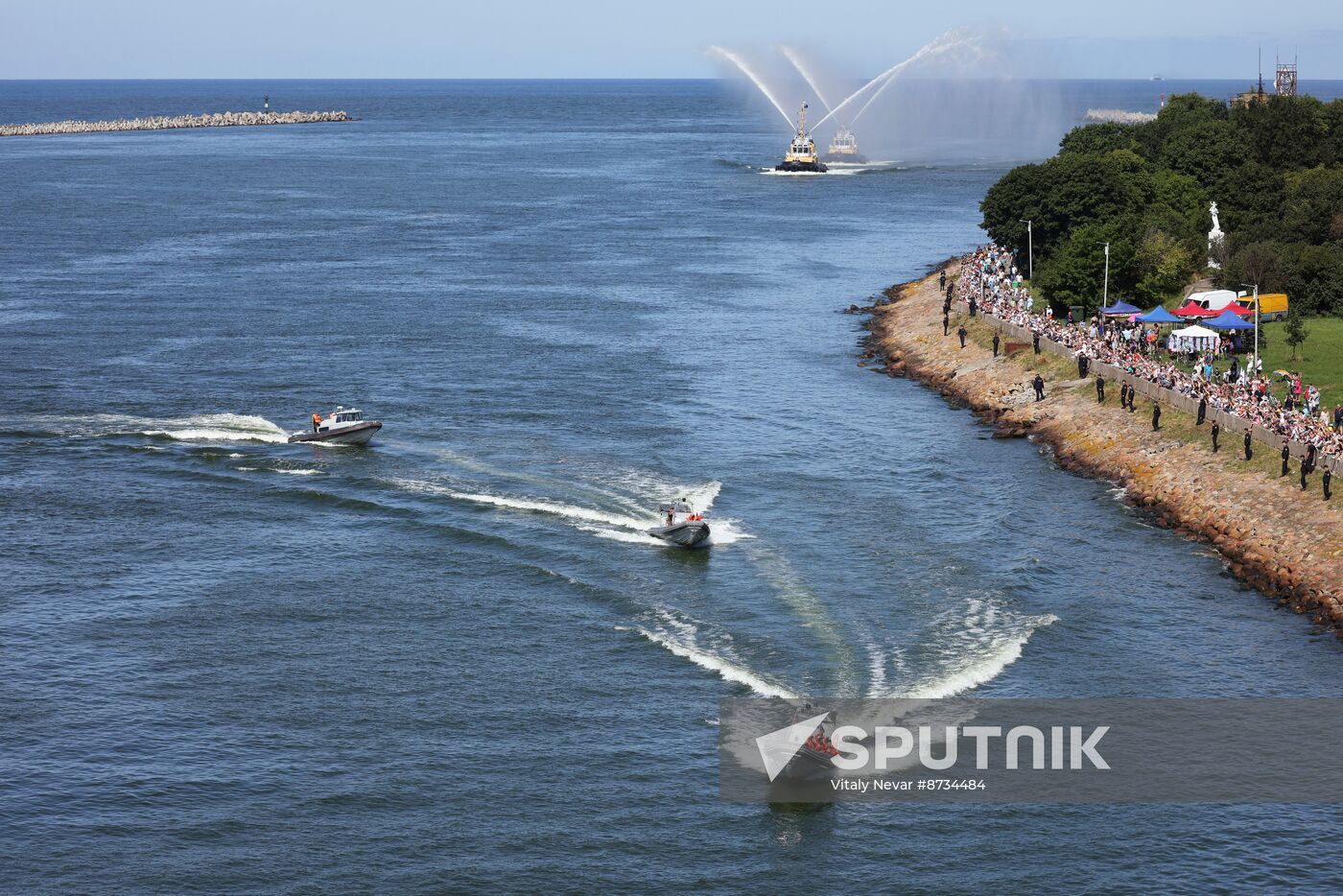 Russia Navy Day Parade Rehearsal