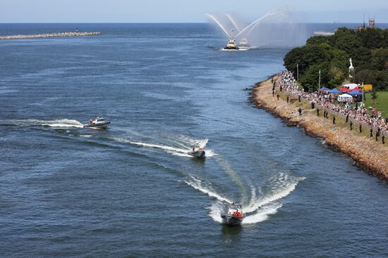 Russia Navy Day Parade Rehearsal