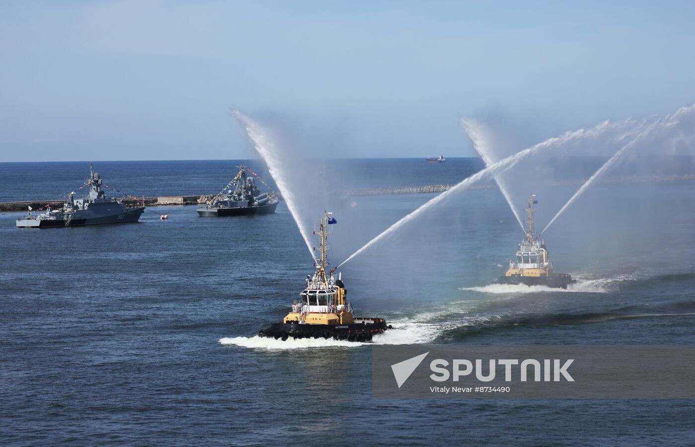 Russia Navy Day Parade Rehearsal