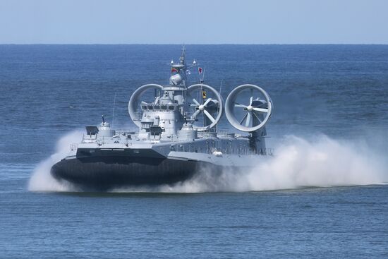 Russia Navy Day Parade Rehearsal