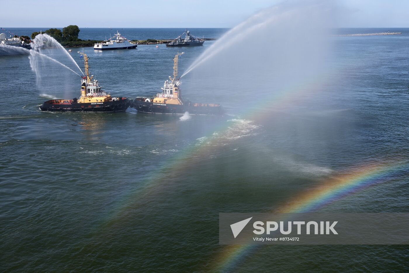 Russia Navy Day Parade Rehearsal