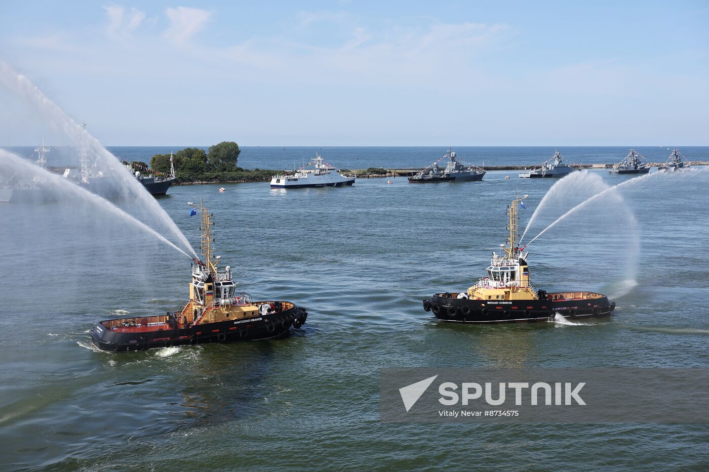 Russia Navy Day Parade Rehearsal