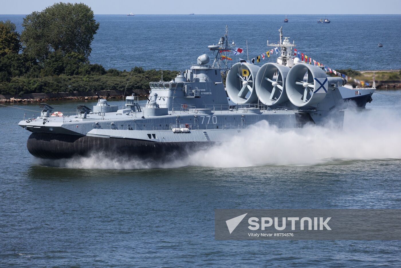 Russia Navy Day Parade Rehearsal