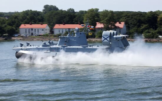 Russia Navy Day Parade Rehearsal