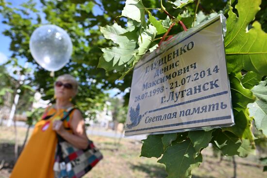 Russia Donbass War Child Victims Remembrance Day