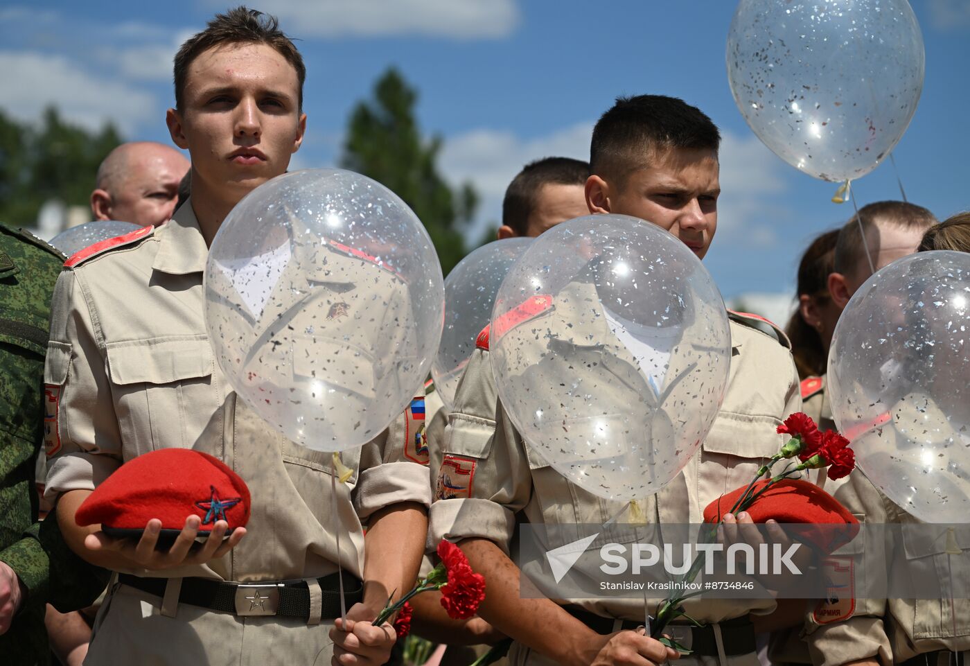 Russia Donbass War Child Victims Remembrance Day