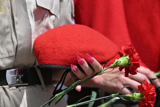 Russia Donbass War Child Victims Remembrance Day