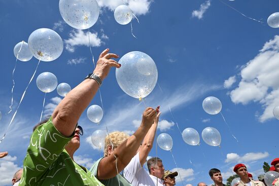 Russia Donbass War Child Victims Remembrance Day