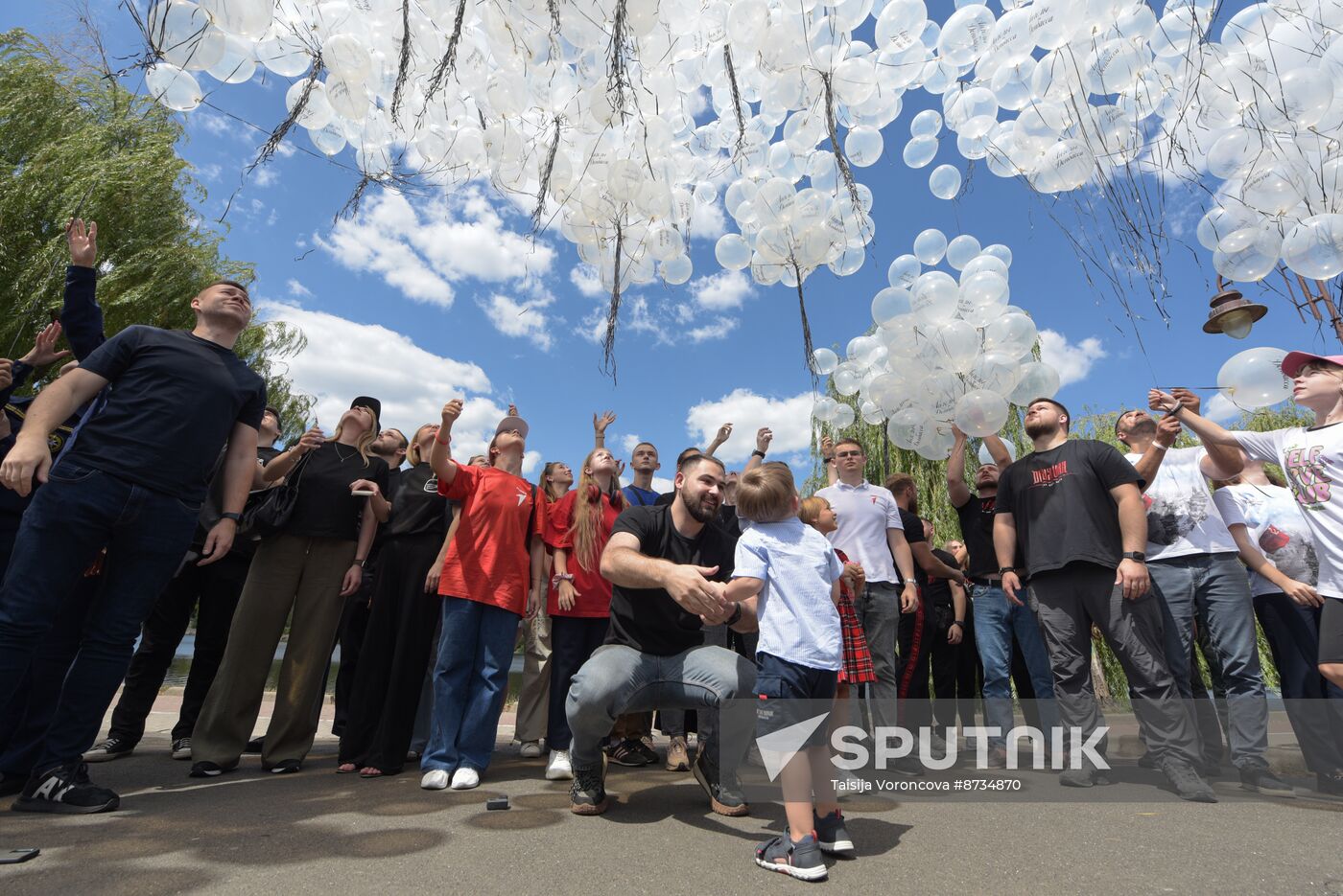 Russia Donbass War Child Victims Remembrance Day