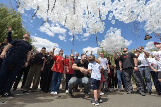 Russia Donbass War Child Victims Remembrance Day