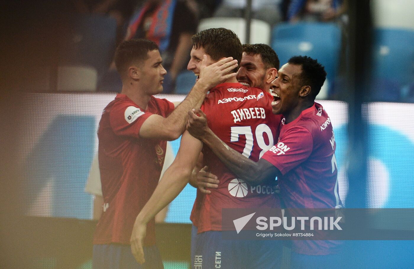 Russia Soccer Premier-League Pari NN - CSKA