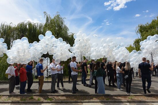 Russia Donbass War Child Victims Remembrance Day