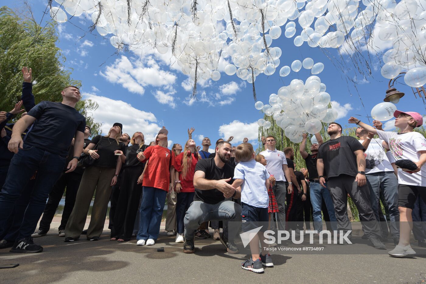 Russia Donbass War Child Victims Remembrance Day