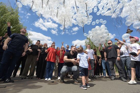 Russia Donbass War Child Victims Remembrance Day