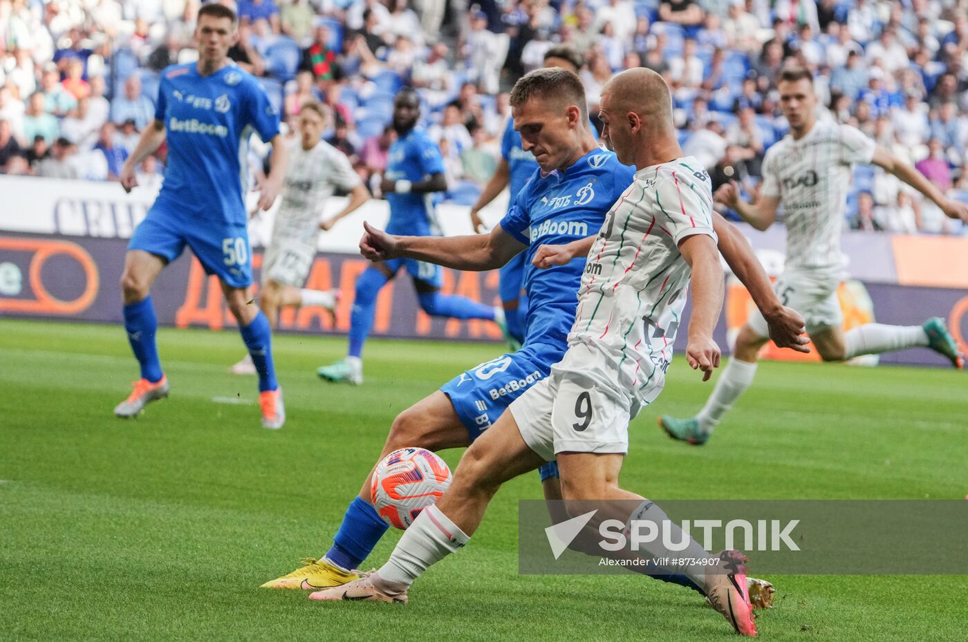 Russia Soccer Premier-League Dynamo - Lokomotiv