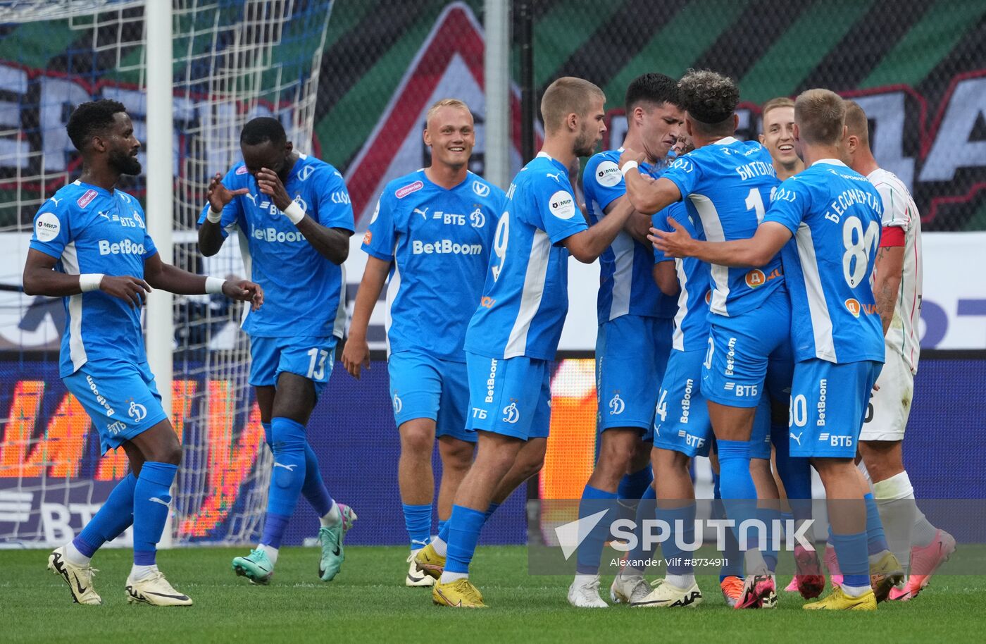 Russia Soccer Premier-League Dynamo - Lokomotiv