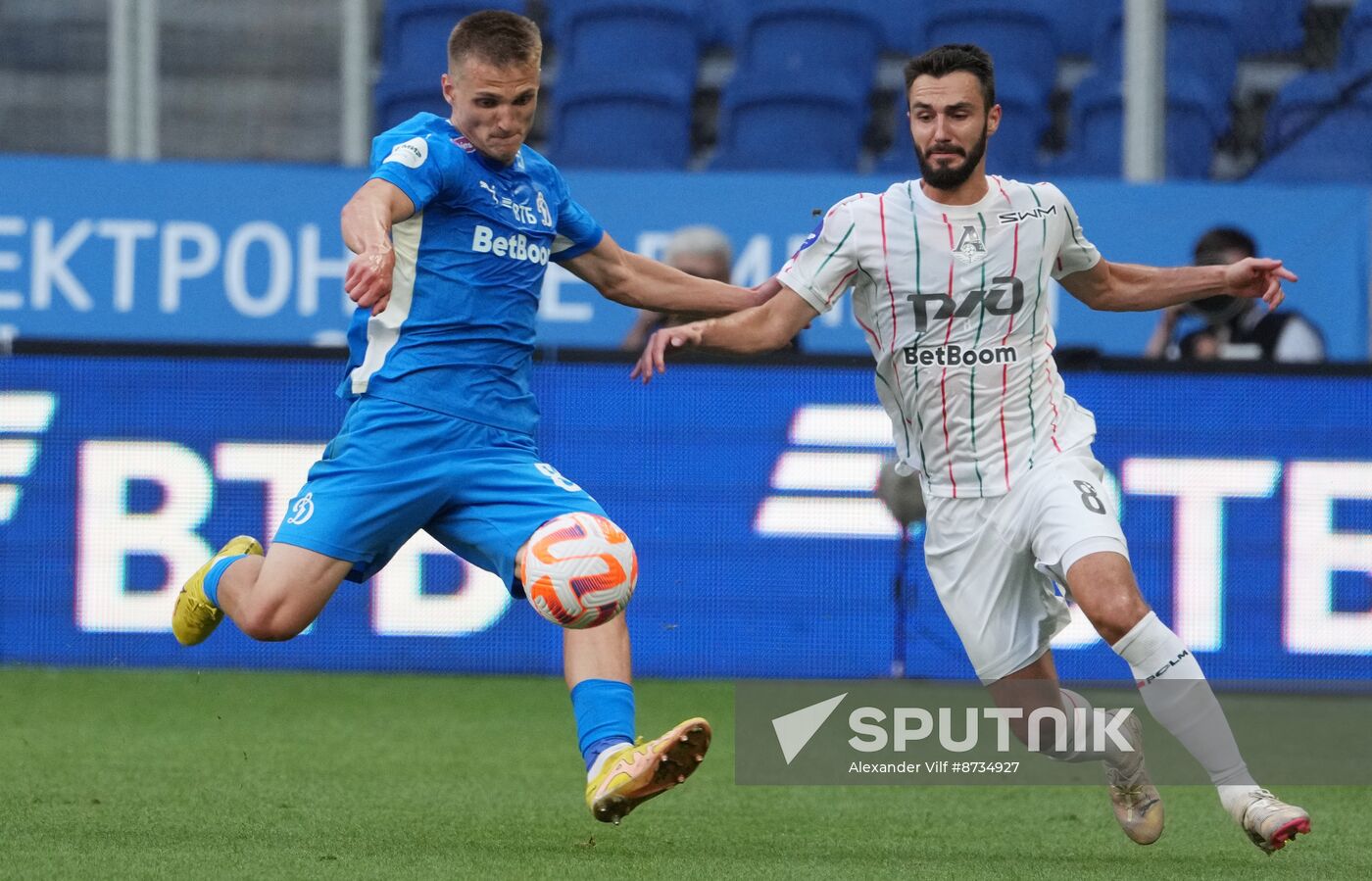 Russia Soccer Premier-League Dynamo - Lokomotiv