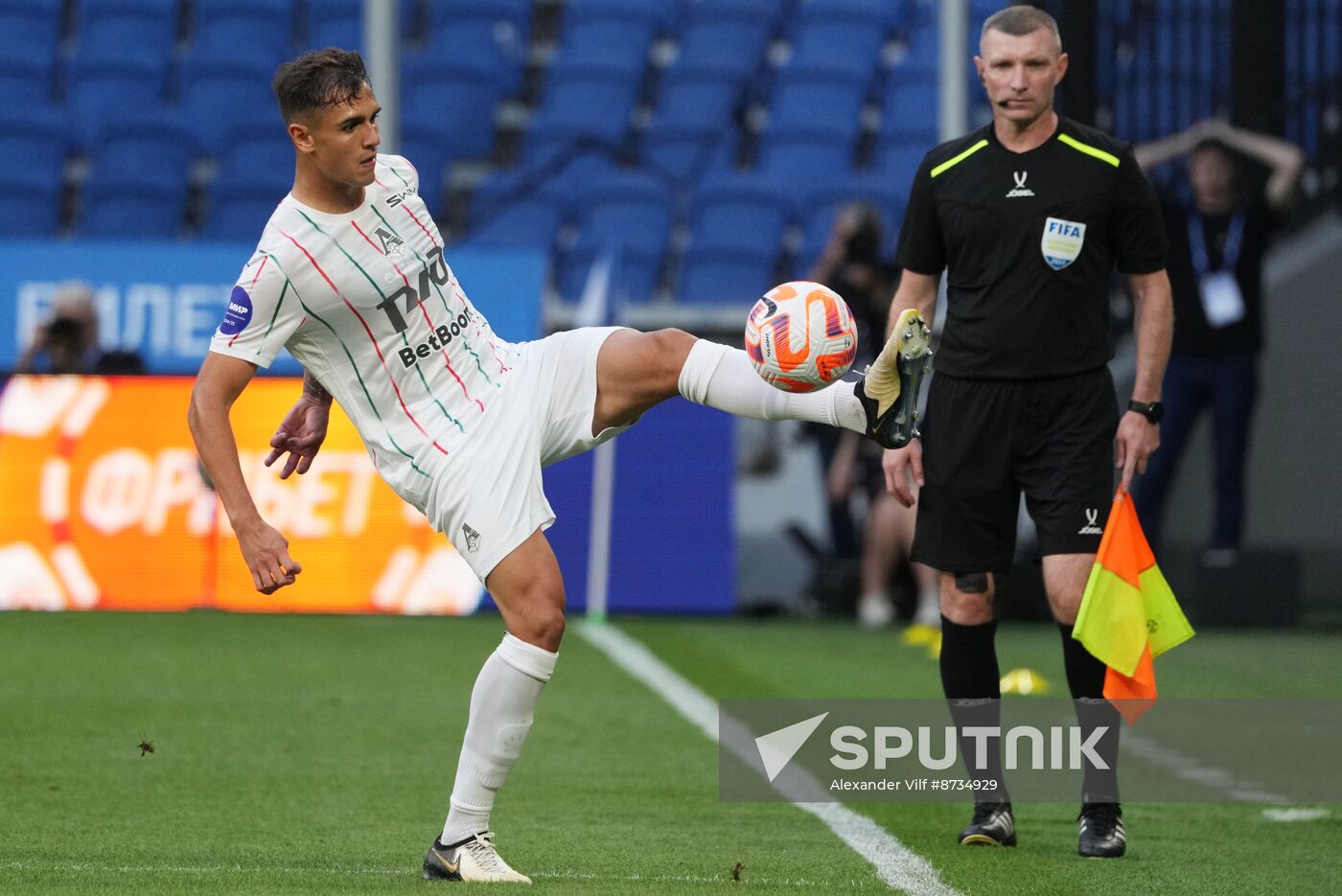 Russia Soccer Premier-League Dynamo - Lokomotiv