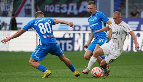 Russia Soccer Premier-League Dynamo - Lokomotiv