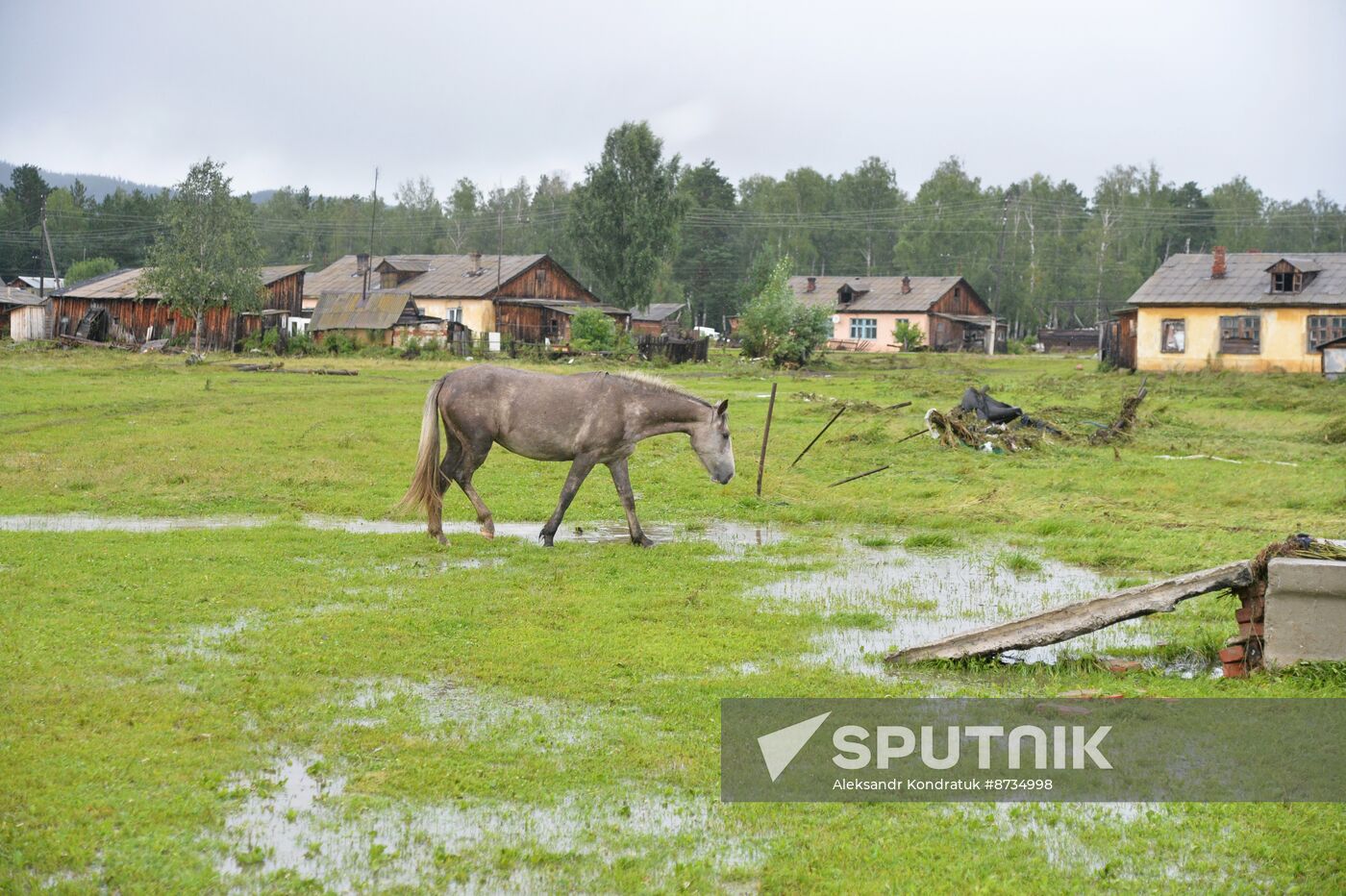Russia Dam Breach Aftermath