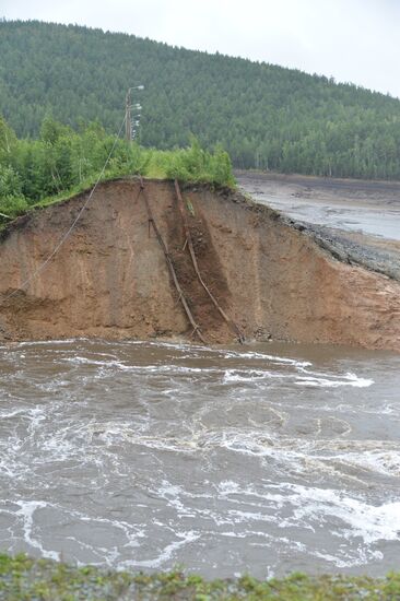 Russia Dam Breach Aftermath