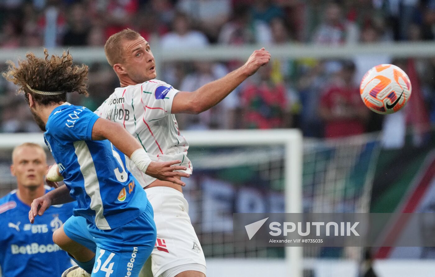 Russia Soccer Premier-League Dynamo - Lokomotiv