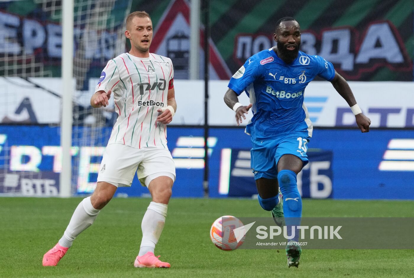 Russia Soccer Premier-League Dynamo - Lokomotiv