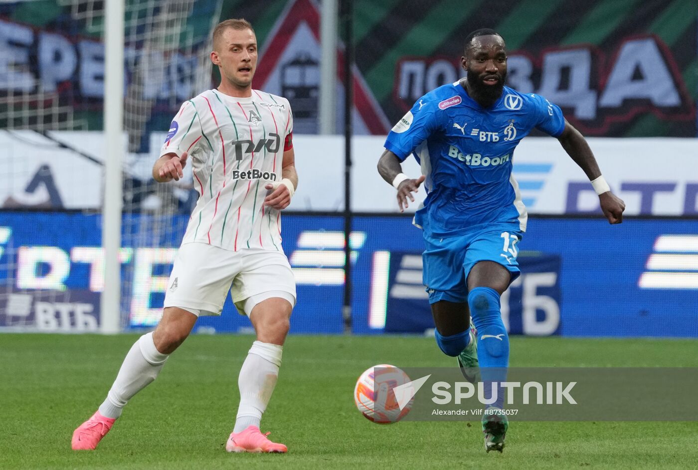 Russia Soccer Premier-League Dynamo - Lokomotiv