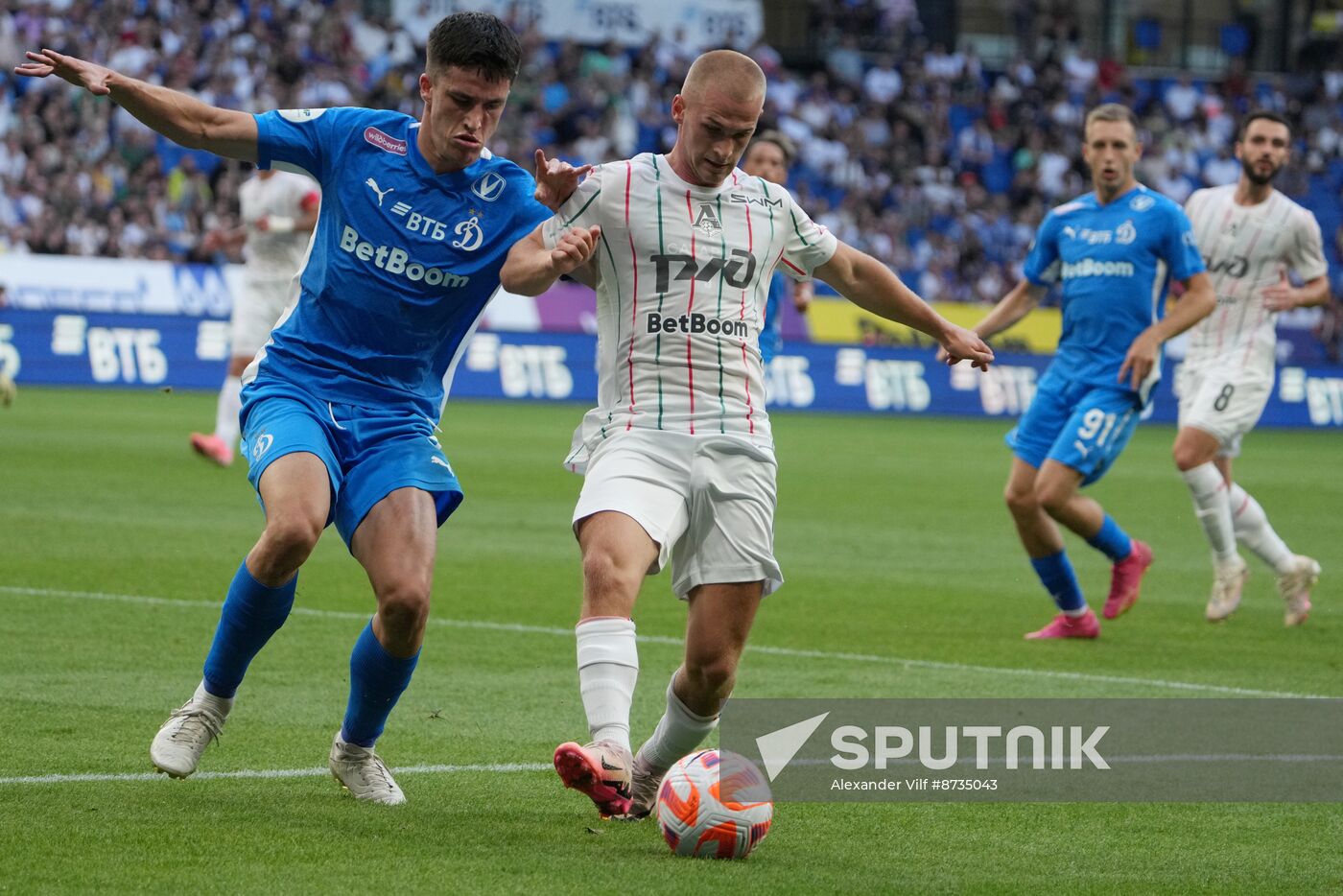 Russia Soccer Premier-League Dynamo - Lokomotiv