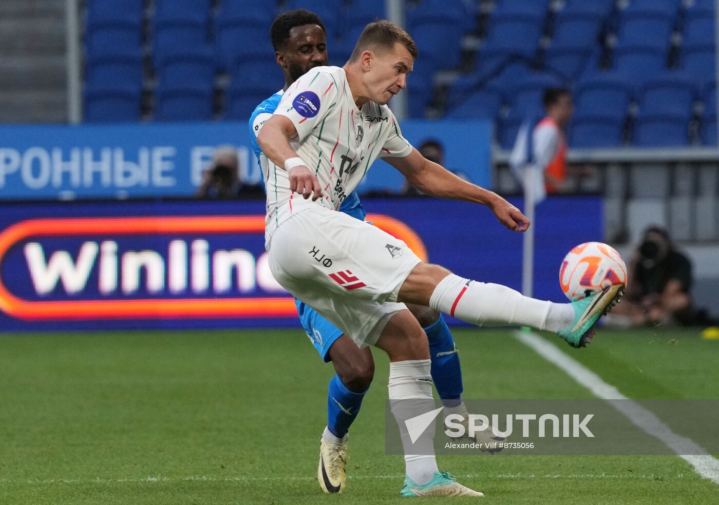 Russia Soccer Premier-League Dynamo - Lokomotiv