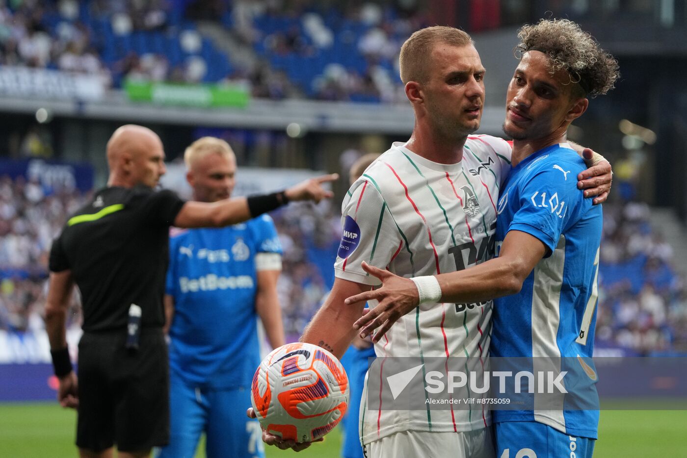 Russia Soccer Premier-League Dynamo - Lokomotiv