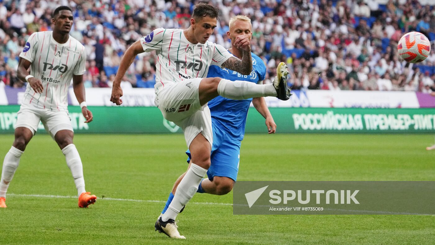 Russia Soccer Premier-League Dynamo - Lokomotiv