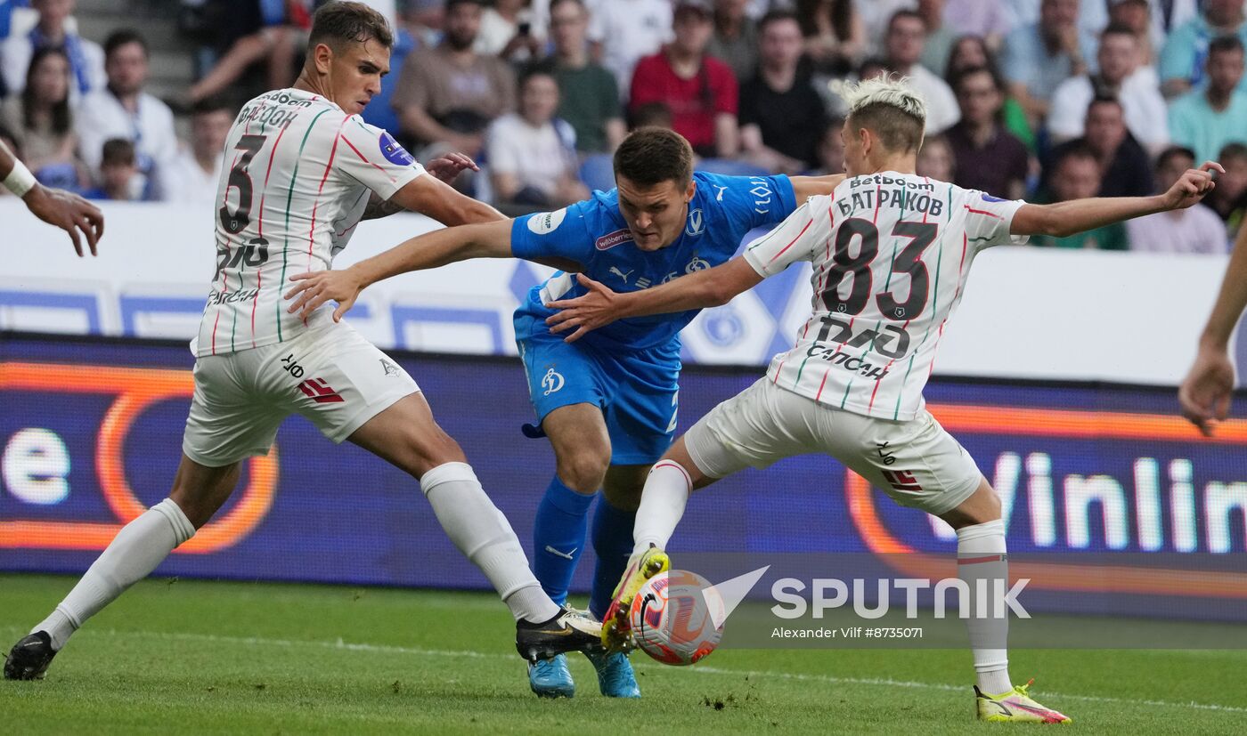Russia Soccer Premier-League Dynamo - Lokomotiv