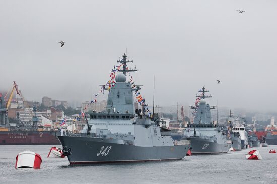 Russia Regions Navy Day