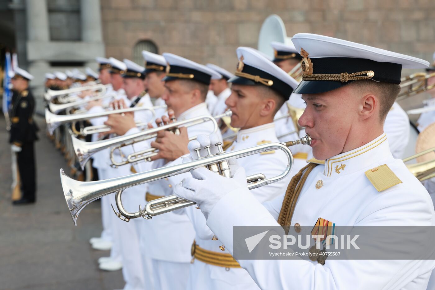 Russia Putin Navy Day Parade