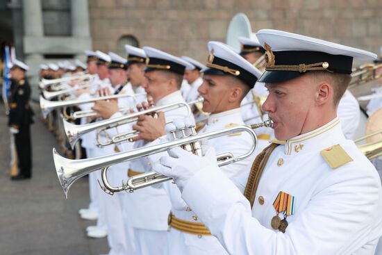 Russia Putin Navy Day Parade