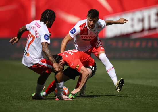 Russia Soccer Premier-League Khimki - Spartak