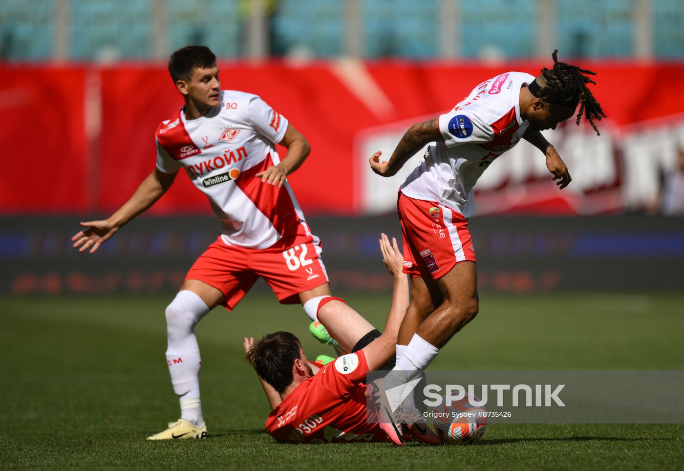 Russia Soccer Premier-League Khimki - Spartak