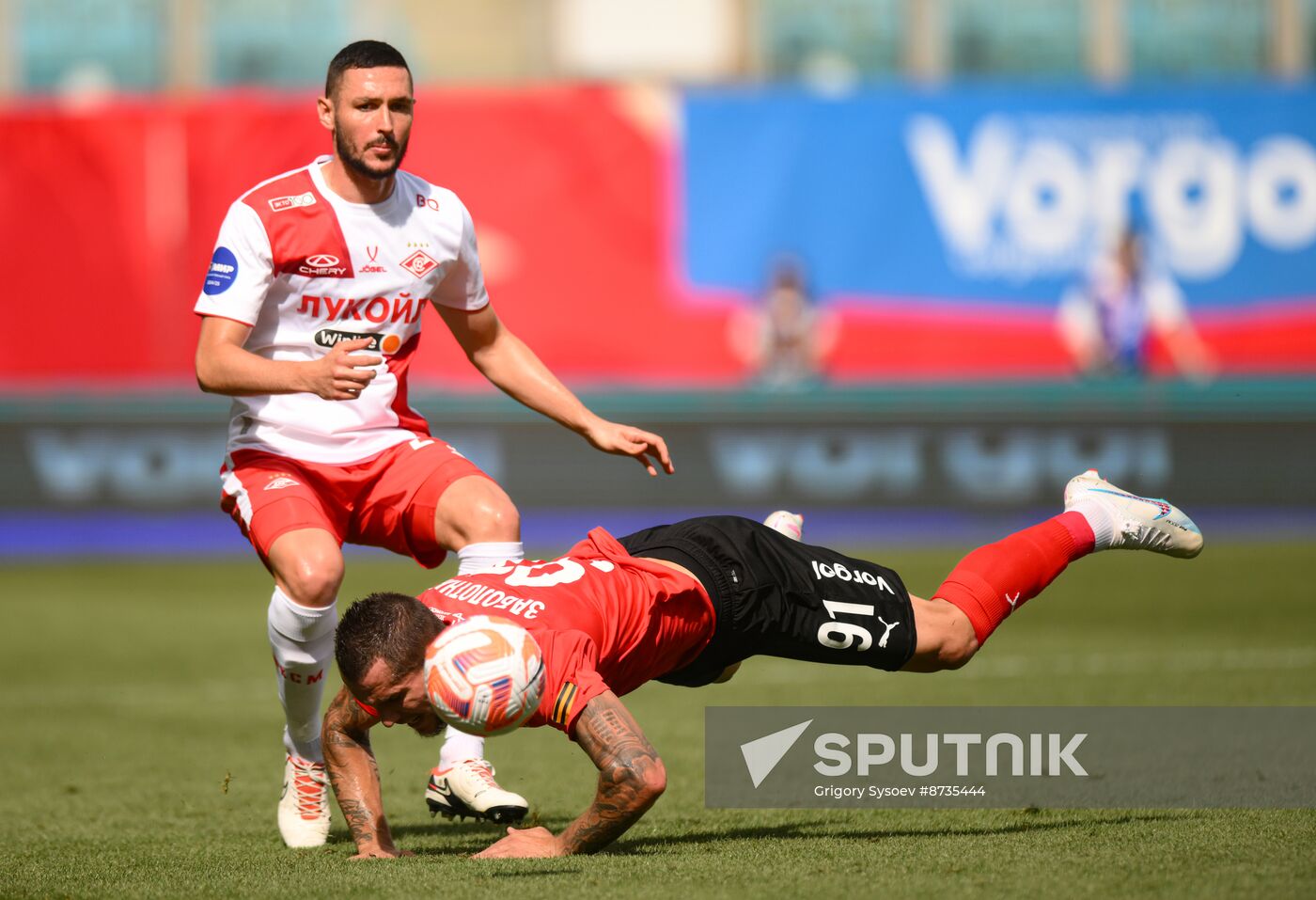 Russia Soccer Premier-League Khimki - Spartak