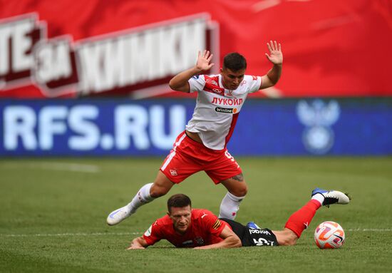 Russia Soccer Premier-League Khimki - Spartak